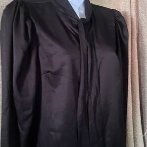 Ann Taylor Dark Blouse